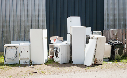 家電の品目や数量、状態を問わず迅速に回収します。