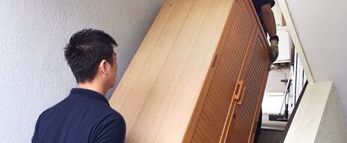 重たい家具も安全に搬出